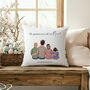 Personalised Grandchildren Cushion Gift For Nan, thumbnail 1 of 11