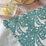 Pheasant Repeat Print Tea Towel, thumbnail 4 of 8