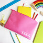 Large Pencil Case Pouch Personalised, thumbnail 10 of 12