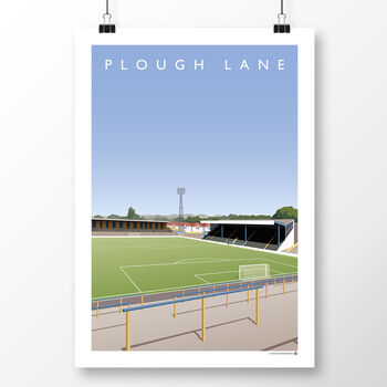 Wimbledon Plough Lane From The Wandle End Poster, 2 of 8