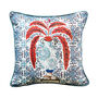 'Vase Print' Limited Edition Handpainted Cushion Cover, thumbnail 1 of 4