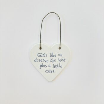Best Girl / Bff Handmade Card, 2 of 2