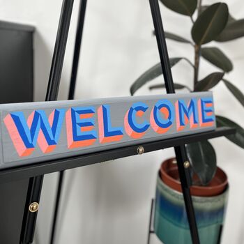 Welcome Wooden Sign, 2 of 3