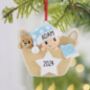 Personalised Baby's First Christmas Bauble Decoration, thumbnail 3 of 3