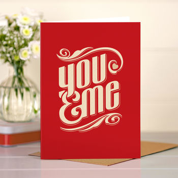 Love Card ‘You And Me’, 2 of 4