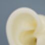 Sterling Silver Hand Carved Mother Of Pearl Apple Blossom Threader Earrings, thumbnail 8 of 8
