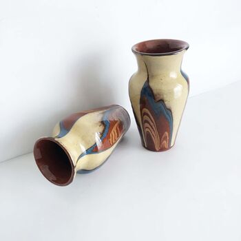 'Carmela' Handcrafted Bulgarian Flower Vase, 5 of 5