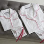 Personalised Mummy And Daughter Traditional Pyjama Set, thumbnail 7 of 8