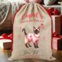 Personalised Valentine Cat Love Heart Sack, thumbnail 11 of 12