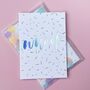 Whoop Celebration Card With Confetti Envelope, thumbnail 3 of 5