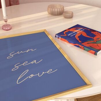 Sun Sea Love Print, 3 of 3