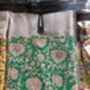 Handmade Book E Reader Tablet Sleeve, Nepali Cotton Green, thumbnail 7 of 7