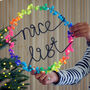 Nice List Wreath Light, thumbnail 2 of 11