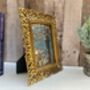 Gold Filigree Cut Out Ornate Photo Frame 4x6 Inch 15x20cm Home Decor Gift, thumbnail 4 of 9