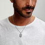Pill Dog Tag Necklace Stainless Steel, thumbnail 10 of 12