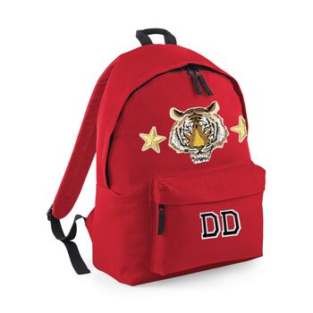 Personalised Starry Tiger Backpack, 9 of 9