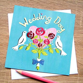 'Doves Or Mice Card', Engagement/ Wedding Cards, 4 of 4