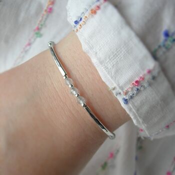 Topaz Sterling Silver Bracelet, 2 of 6