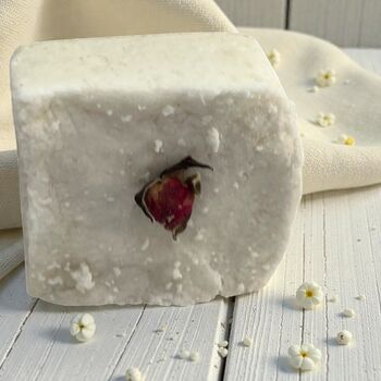Bath Melt Gift Box X4 With Organic Shea And Lavender Essential Oil, 6 of 8
