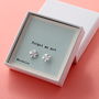 'Forget Me Not' Earrings, thumbnail 2 of 4