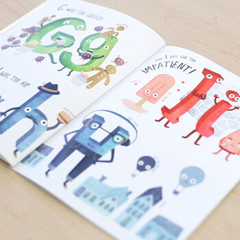 Augmented Reality Personalised Alphabet Book, 5 of 8
