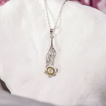 Daffodil Bloom Pendant, 3 of 7