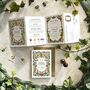 Vintage Floral Wedding Invitation Suite, thumbnail 5 of 12