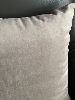 Velvet Heron 50 X 50cm Luxury Cushion, 7 of 10