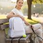 White Tennis Rucksack, thumbnail 4 of 8