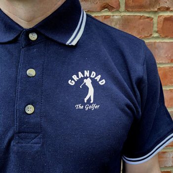 Personalised Hobbies Polo Shirt: Father's Day Gift, 7 of 10