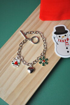 Holiday Silver Charm Bracelet, 5 of 6