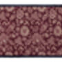 Hug Rug Paisley Floral Burgandy, thumbnail 2 of 5