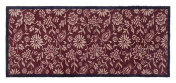 Hug Rug Paisley Floral Burgandy, 2 of 5