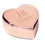 Personalised Birthday Rose Gold Plated Trinket Box, thumbnail 4 of 4