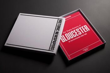 Gloucester Personalised Rugby Union Newspaper Book, 3 of 12