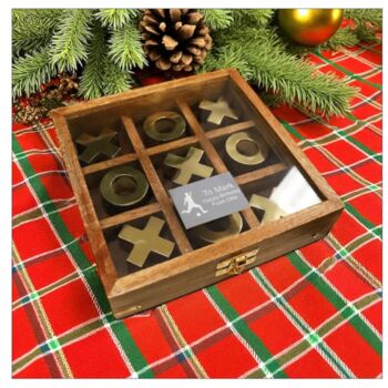 Sports Tour Bus Personalised Tic Tac Toe, 8 of 8