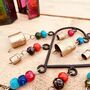 Handmade Recycled Metal Heart Wind Chime With Beads, thumbnail 6 of 8
