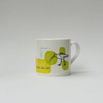 Curlew Song Bone China Mug, 3 of 9