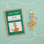 Make Your Own Giraffe Peg Doll Kit, thumbnail 1 of 7