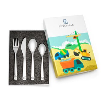 Childrens Cutlery Set Gift Boxed Stainless Steel, 4 of 12