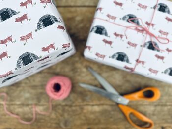 Pig Sty Wrapping Paper, 2 of 3