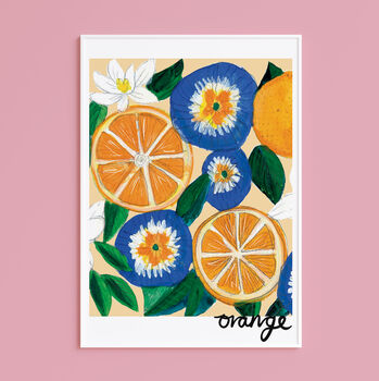 Summer Orange Kitchen Print, 4 of 10