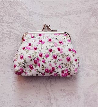 The 'Pearly' Floral Embellished Purses, 3 of 5