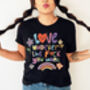 'Love Whoever The F You Want' Gay Pride Tshirt, thumbnail 2 of 6
