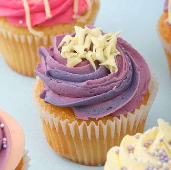 Pink And Purple Cupcakes By Lola's Cupcakes, 3 of 8