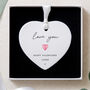 Personalised Valentines Love Heart Gift, thumbnail 3 of 6