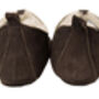 Genuine Sheepskin Slippers 100% Real Fur Hand Soft Sole, thumbnail 5 of 5