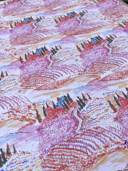 Recycled Tuscan Sunset Wrapping Paper, 7 of 8