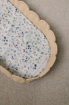 Scallop Edge Baby Changing Basket, 3 of 6
