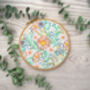 Bloom Burst, Floral Embroidery Kit, thumbnail 3 of 7